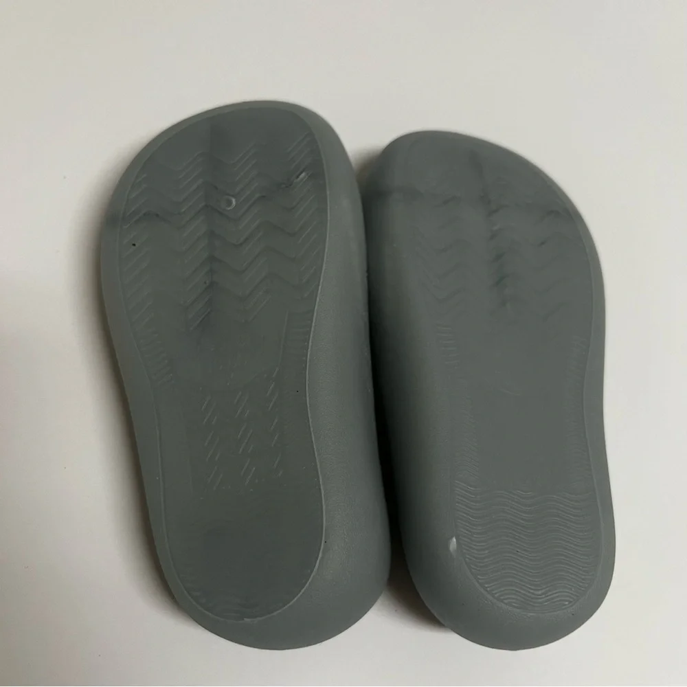 Toddler Gray Slip-On Shoes